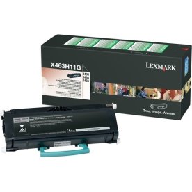 Lasertoner Lexmark X463H11G Svart 9000 sidor