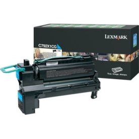 Lasertoner Lexmark X792X1CG HC Blå 20 000 sidor