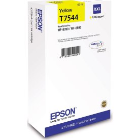 Epson C13T755440 XL blækpatron, gul, 4000s.
