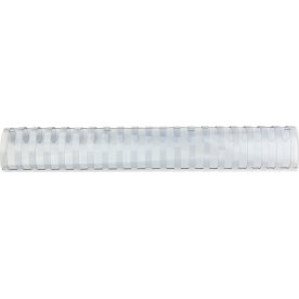 Plastspiral GBC A4 21 ringar 38 mm oval Vit