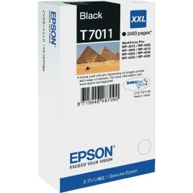 Bläckpatron Epson Nr T7011/C13T70114010 Svart 3400
