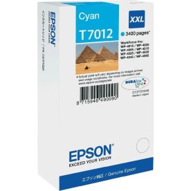 Bläckpatron Epson Nr T7012/C13T70124010 Blå 3400