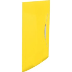 Esselte Vivida snoddmapp, A4, med klaff, gul