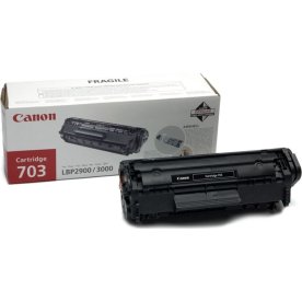 Canon CRG-703/7616A005AA lasertoner, svart, 2000s