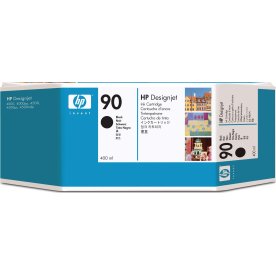HP nr 90/C5059A bläckpatron, svart, 775 ml