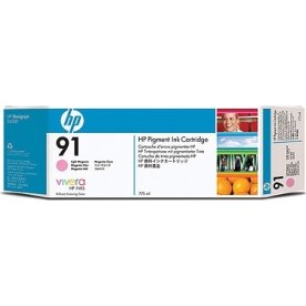 HP nr 91/C9471A bläckpatron, ljus magenta, 775ml