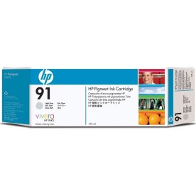 HP nr 91/C9466A bläckpatron, ljusgrå, 775 ml