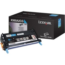 Lasertoner Lexmark X560A2CG Blå 4000 sidor