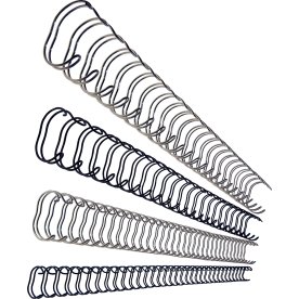 Metallspiral GBC A4 34 ringar 14 mm Silver