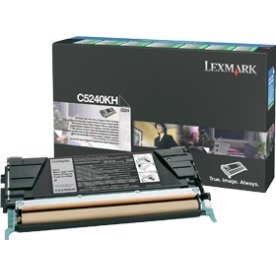 Lexmark 00C5240KH lasertoner, sort, 8000s