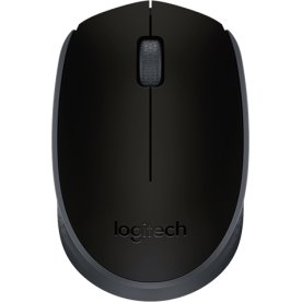Logitech M171 trådlös mus, svart