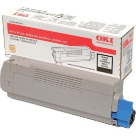 Lasertoner OKI 46507616 Svart 11 000 sidor