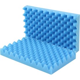 Blått skuminlägg till postpaket 287x173x25/40 mm