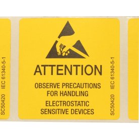 Etikettrulle ESD, 1000 st.