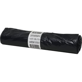 Sopsäck 180 liter, 1140x1500 mm, svart