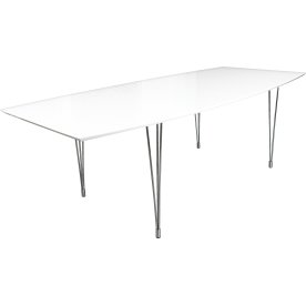Thor konferensbord 240x110/90, vit