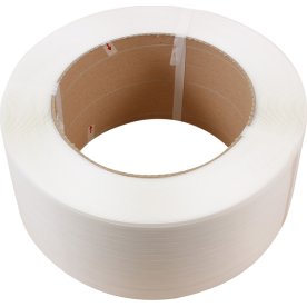Maskinband PP Ø280 mm, 130 kg, vit, 2800 m