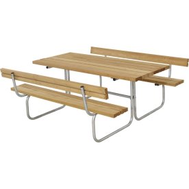 Plus Classic bänkset med ryggstöd | Lärk
