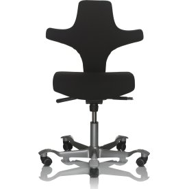 Kontorsstol HÅG Capisco 8126 Svart/Silver Medelhög