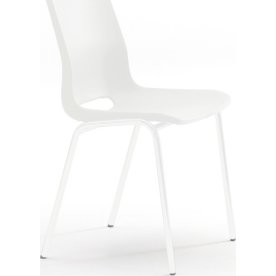Ana stol utan stoppning, Vanilla/Snow
