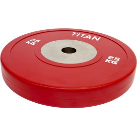 Titan Box Elite Bumper Plate | 25 kg