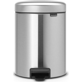 Brabantia Pedalhink 5 L, matt steel