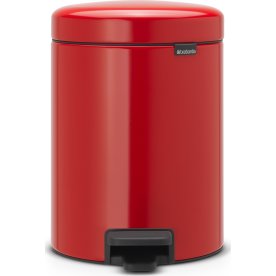 Brabantia Pedalspand, 5 L, passion red