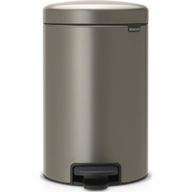 Brabantia Pedalhink 12 L, platinum