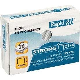 Häftklammer Rapid Strong 21/4, 1000 st