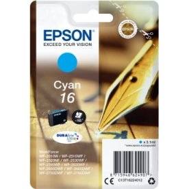 Epson T1622 Bläckpatron, 165 sidor, cyan