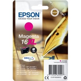 Bläckpatron Epson T1633/C13T16334012 XL Röd 450s