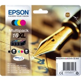 Bläckpatron Epson Nr. T1636/C13T16364012 XL Flerp.