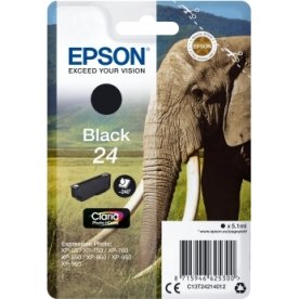 Epson C13T24214012 blækpatron, sort, 240s