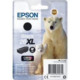 Bläckpatron Epson T2621 XL Svart 500 sidor