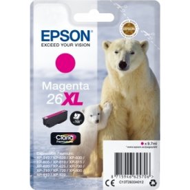 Bläckpatron Epson 26XL Röd 700 sidor