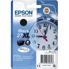 Epson 27XL bläckpatron, svart, 1100 s