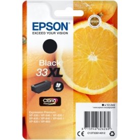 Epson 33XL bläckpatron, svart