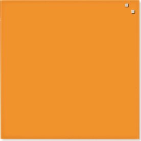 Magnetisk glastavla Naga 45x45 cm orange