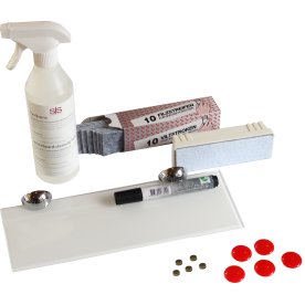 Startkit till Glastavla Vanerum - Vit