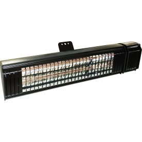 Heatcare Solo terrassvärmare 2 kW, L:56 cm, silver