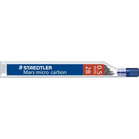 Staedtler Mars micro stifter 0,5 mm, 2B (12 stk.)