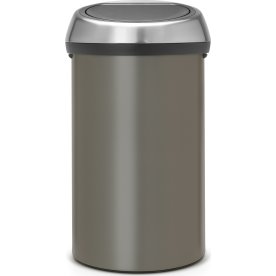 Brabantia Touch Bin 60 L, platinum, FPP-lock