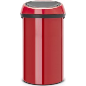 Brabantia Touch Bin 60 L, passion red