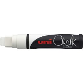 Uni PWE-17K kritpenna, vit, 15 mm bred spets