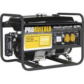 Probuilder Generator med 4-taktsmotor, 3000w