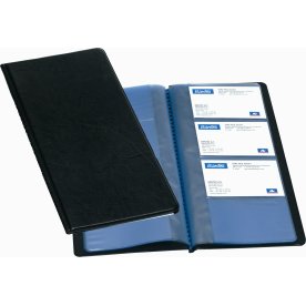 Bantex visitkortsmapp, svart