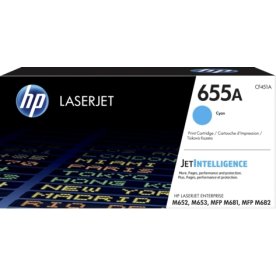 HP 655A/CF451A Lasertoner, blå, 10 500 s