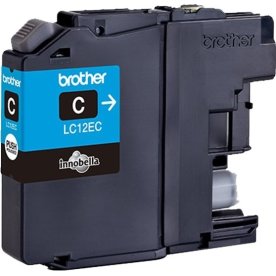 Brother LC12EC bläckpatroner, cyan, 1200 s