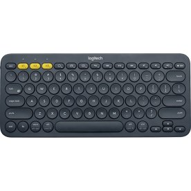 Logitech K380 Bluetooth Keyboard (Nordisk), svart