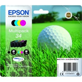 Bläckpatron Epson 34 Flerpack 4 färger